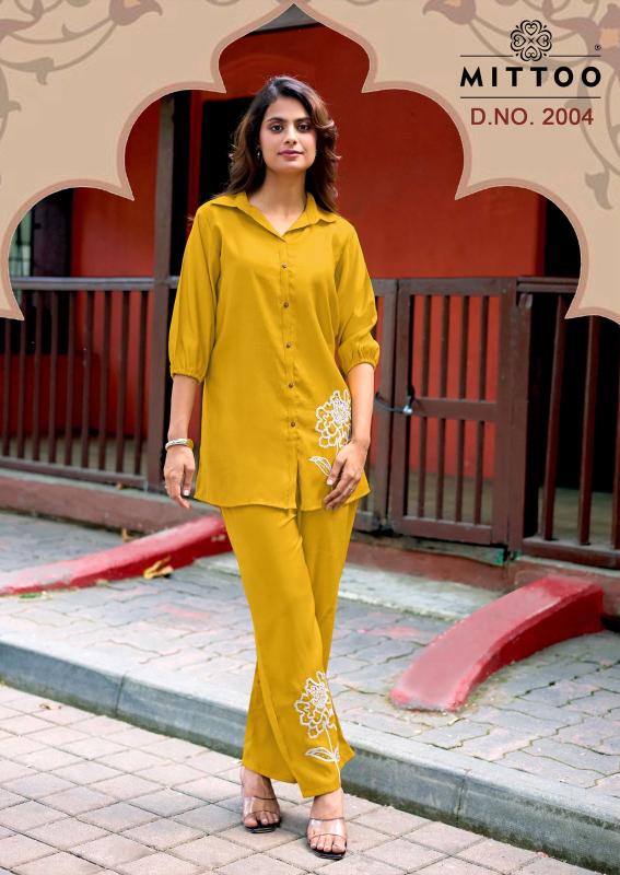 Mittoo cat walk coord set womens branded clothing wholesale